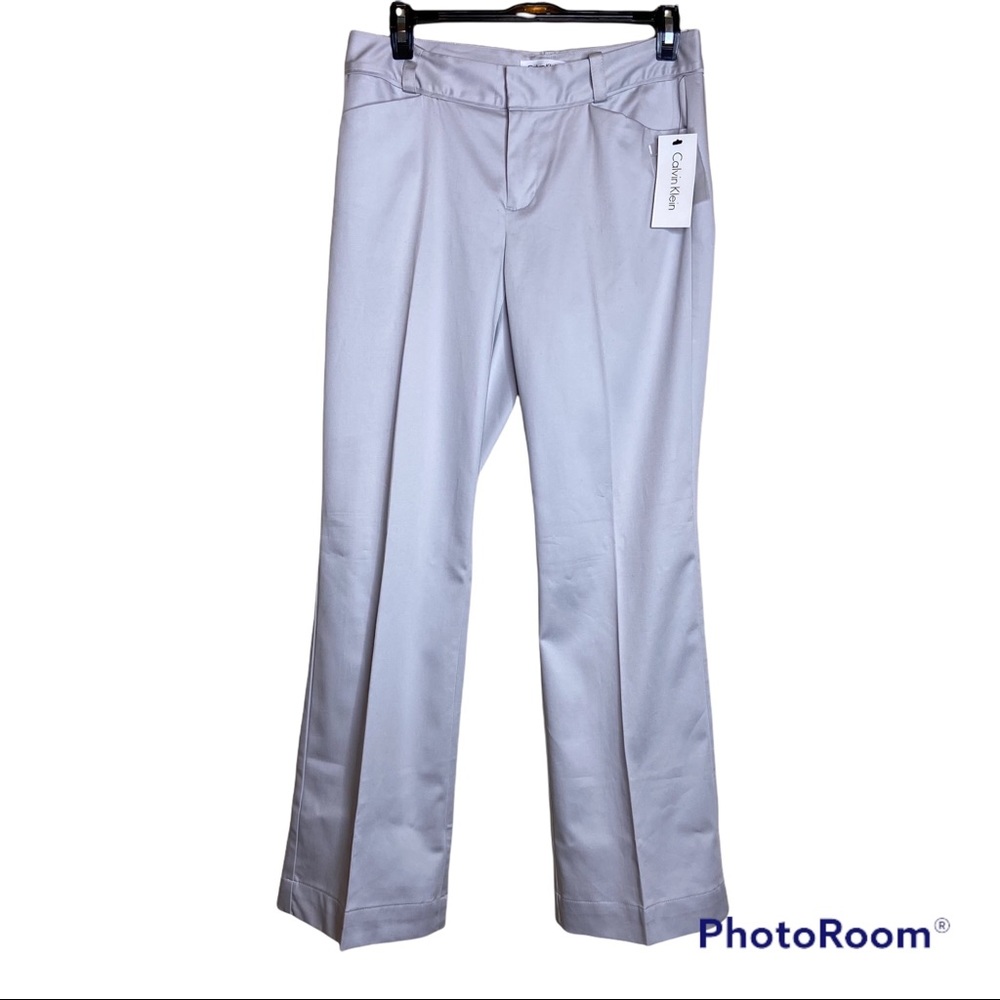 Calvin Klein Gray Pants Size 4 NWT